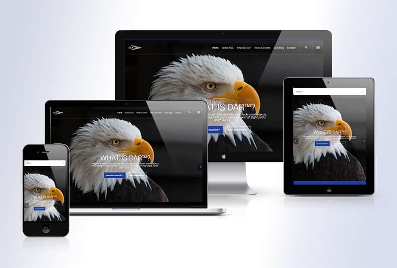 ClearSpace Aero - CSA - responsive custom WordPress website