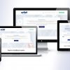 Orbit Healthcare Logistics WordPress website redesign - image showing how the website can be easily viewed on mobile phones, desktop, laptop and tablet screens