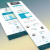 graphic images showing landing pages that were designed for the SpeedCleaning.com Shift4Shop e-commerce store to promote professional Speed Cleaning classes.